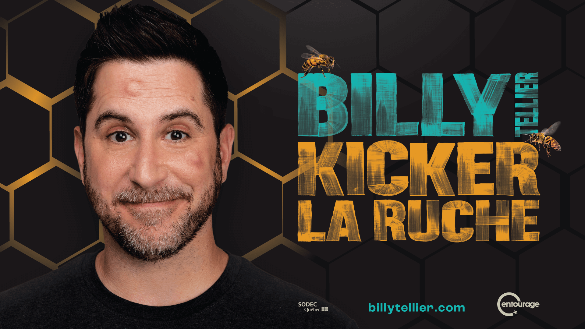 Billy Tellier en spectacle au Théâtre Petit Champlain.