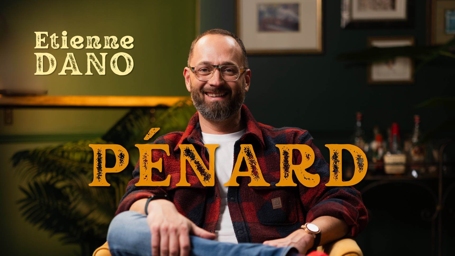 Etienne Dano en spectacle au Théâtre Petit Champlain.