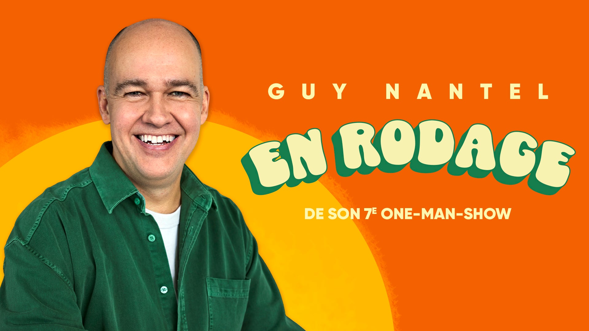 Guy Nantel en spectacle au Théâtre Petit Champlain.