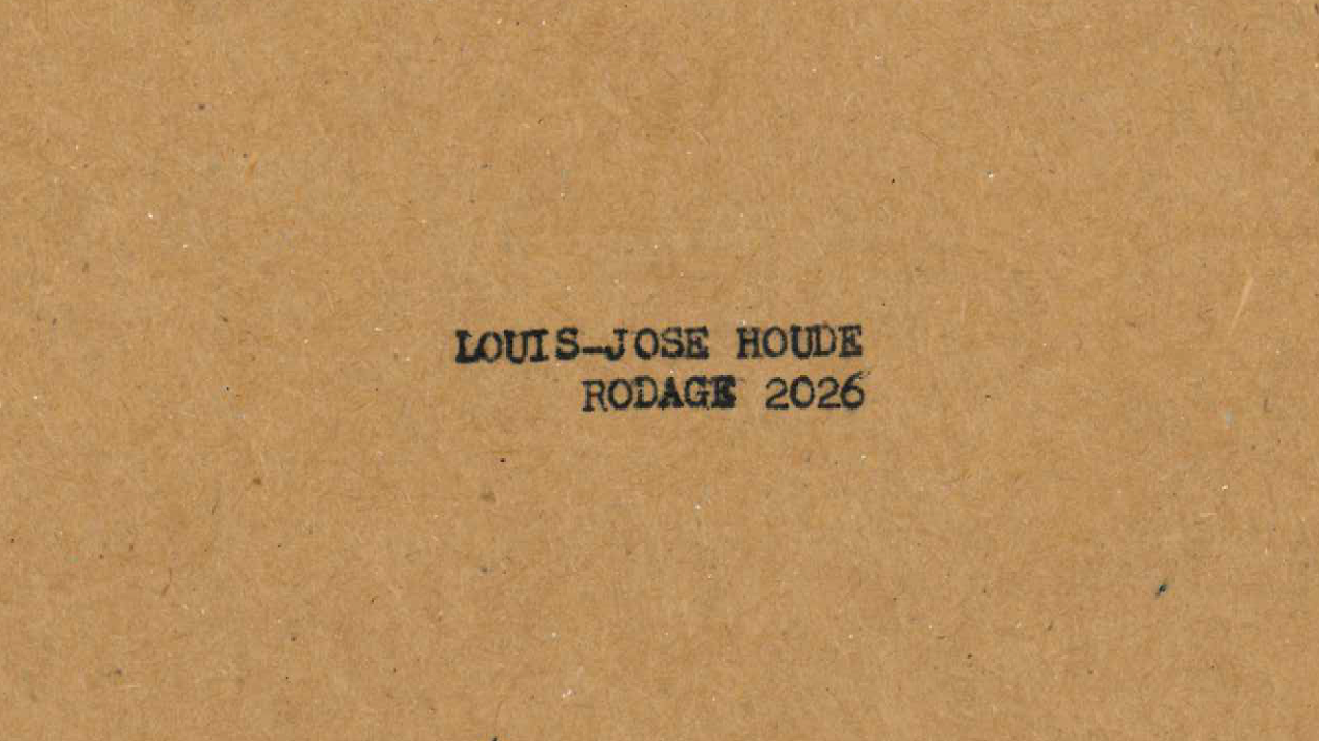 Louis-José Houde en spectacle au Théâtre Petit Champlain.