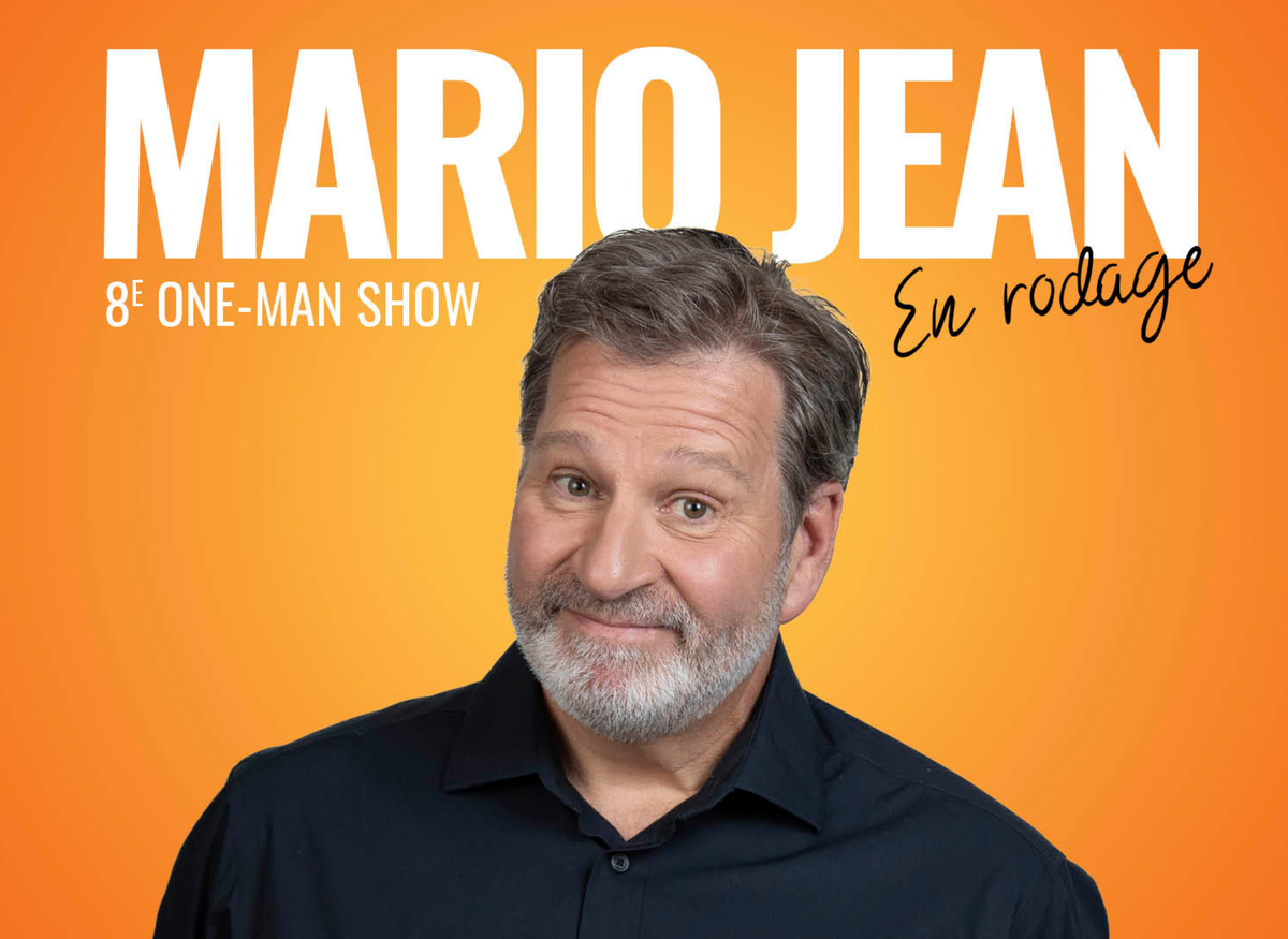 Mario Jean présente le rodage de son 8e spectacle au Théâtre Petit Champlain.