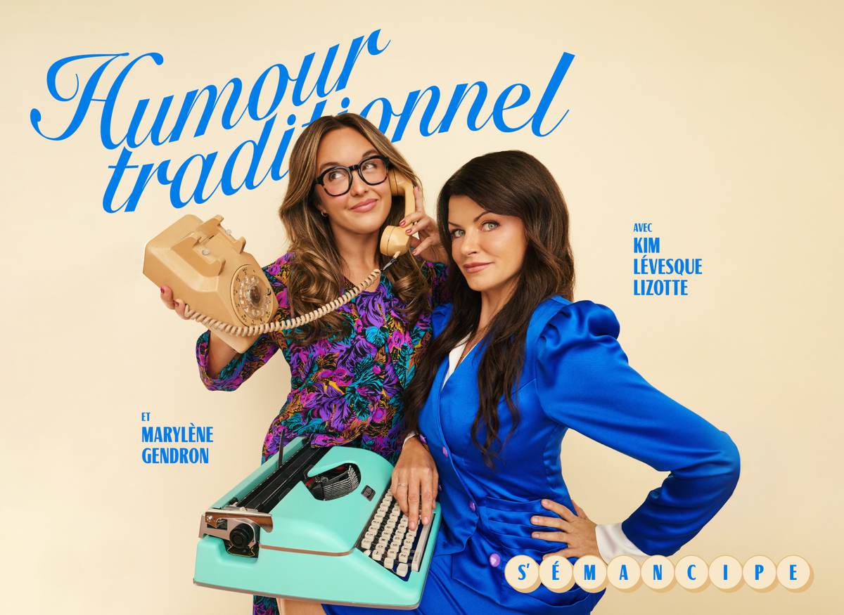 Marylène Gendron et Kim Lévesque-Lizotte en spectacle au Théâtre Petit Champlain.