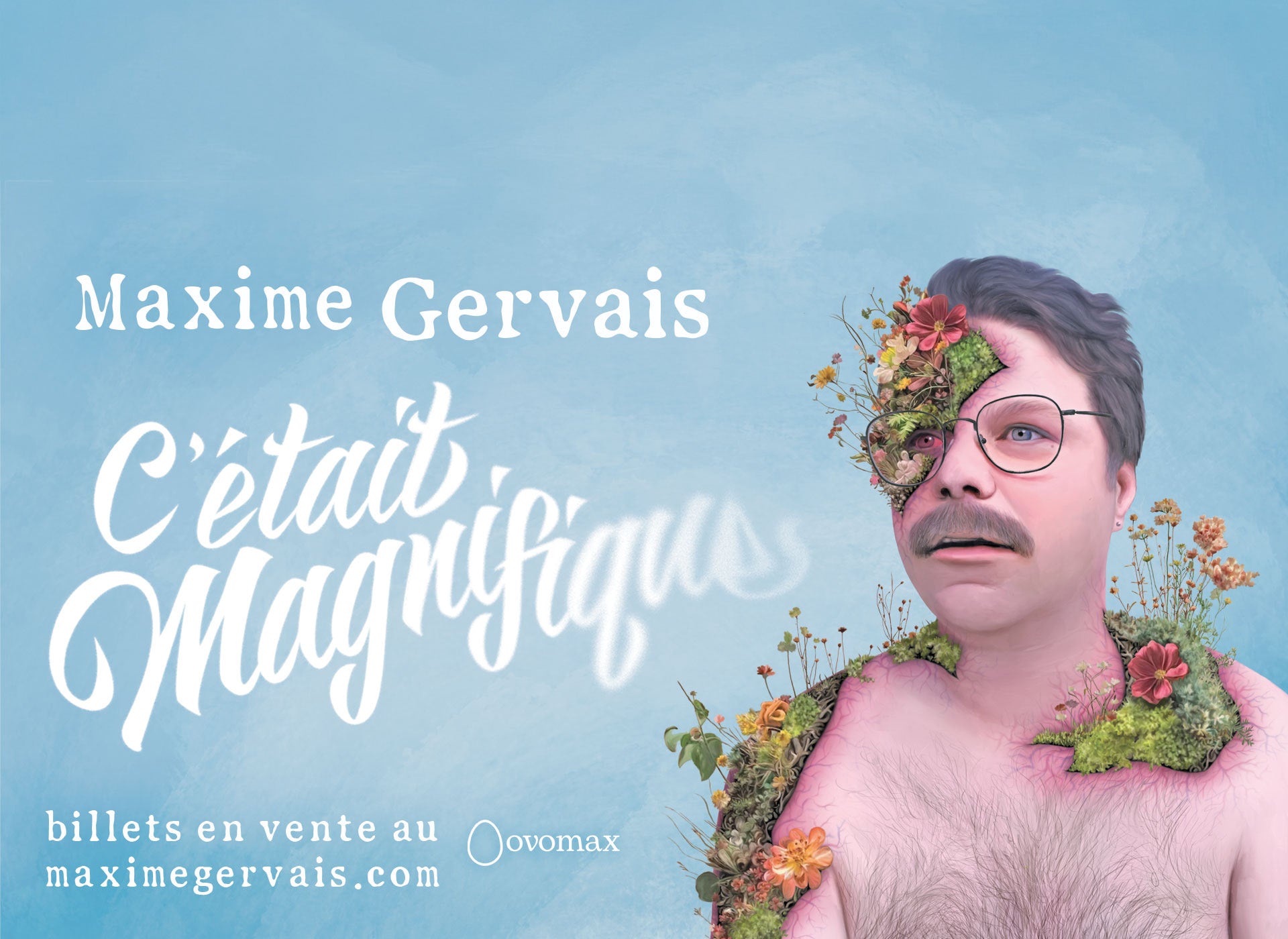 Maxime Gervais en spectacle au Théâtre Petit Champlain.