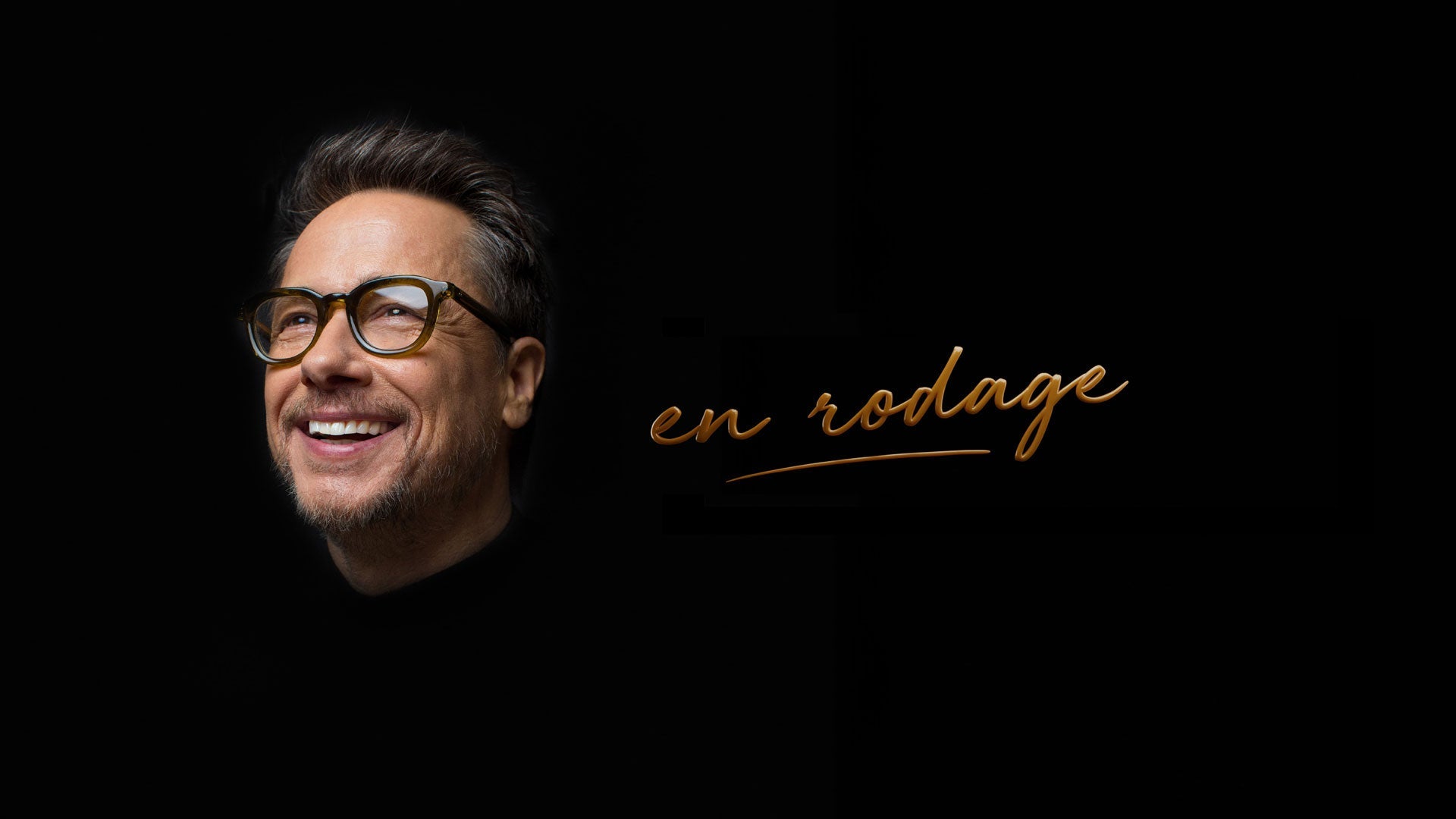Stéphane Rousseau en spectacle au Théâtre Petit Champlain.