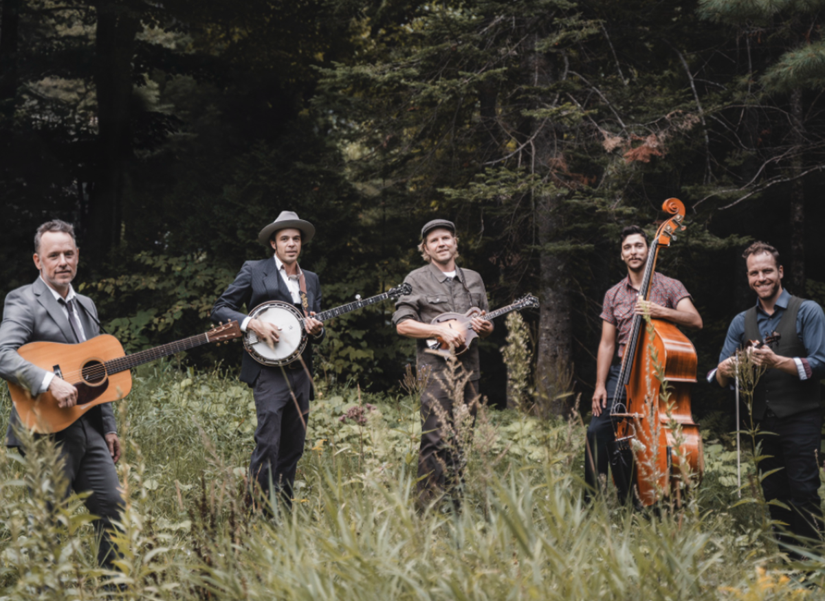 The Big O String Band en spectacle au Théâtre Petit Champlain.