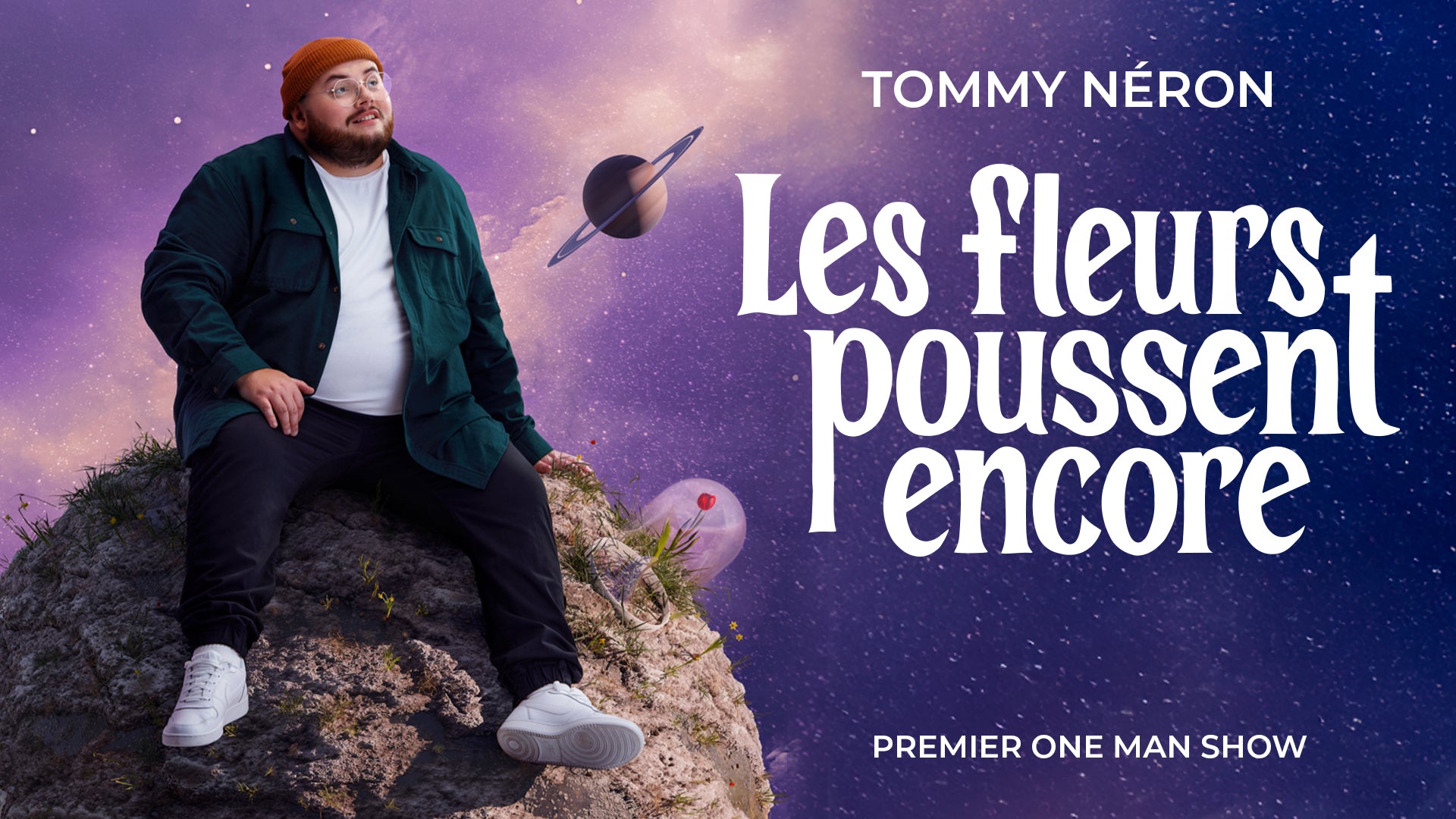 Tommy Néron en spectacle au Théâtre Petit Champlain.