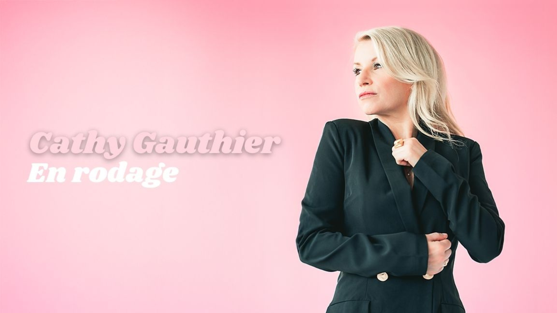 Cathy Gauthier en spectacle au Théâtre Petit Champlain.