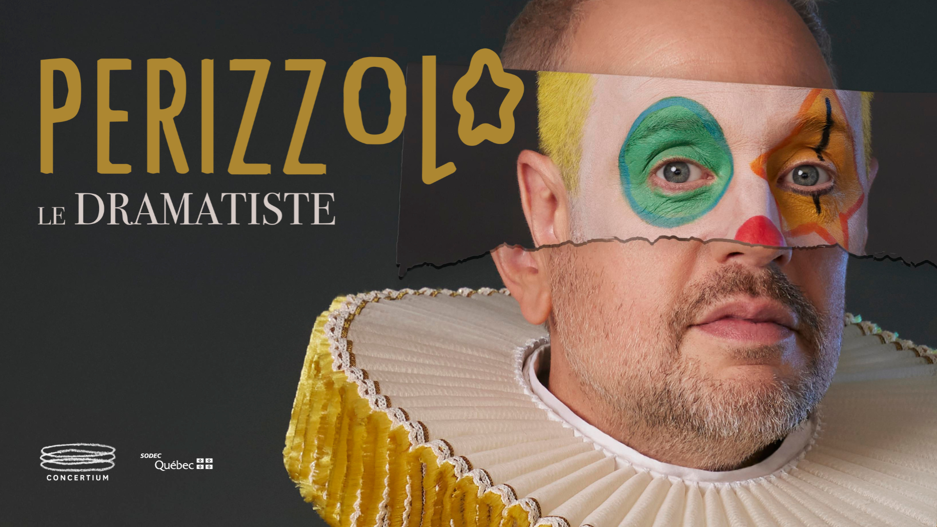 Martin Perizzolo en spectacle au Théâtre Petit Champlain.